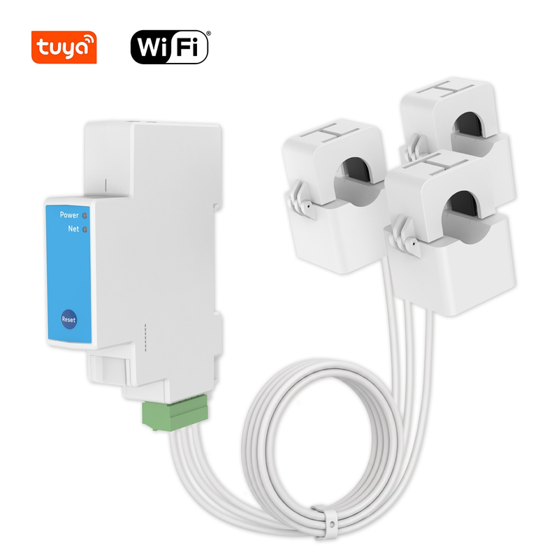 PC4713-W-485 Three-Phase WiFi + RS485 Smart Energy Meter