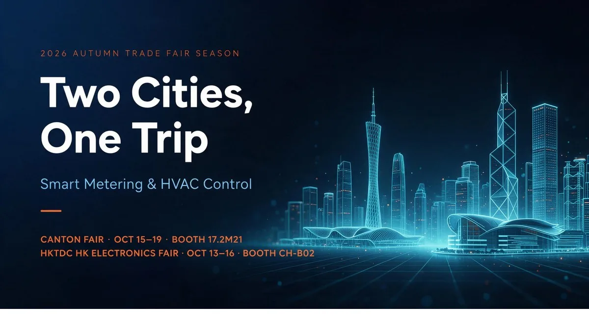 OWON at Canton Fair & HKTDC Hong Kong Electronics Fair 2026