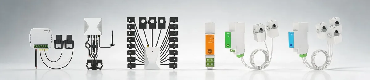 OWON energy management series: 3-phase CT smart meters, multi-circuit meters, DIN-rail switching meters and CT clamps